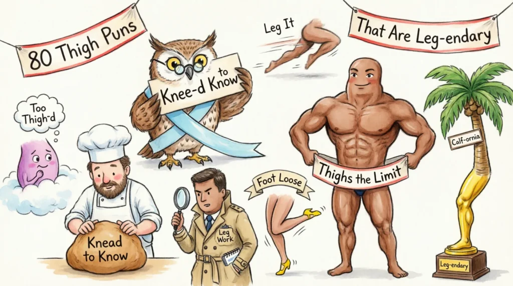 thigh puns