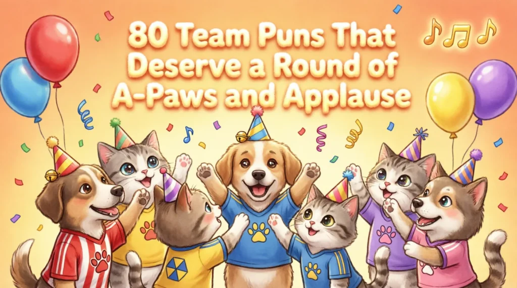 team puns