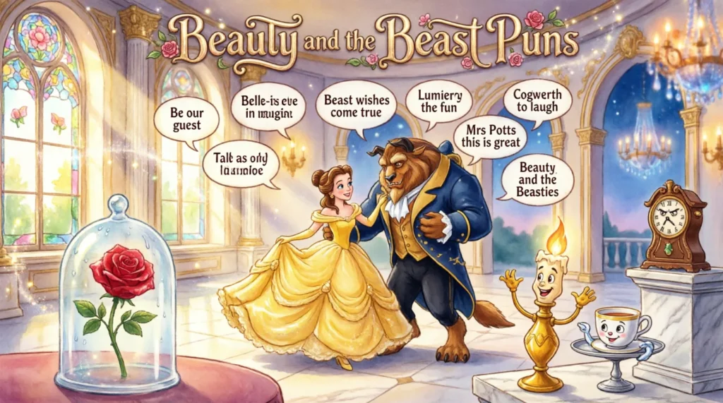 beauty and the beast puns